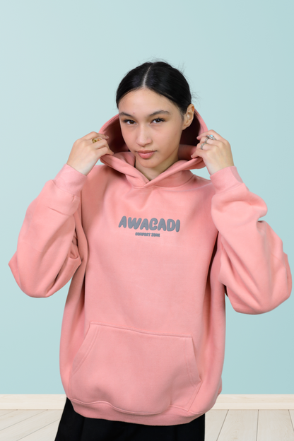 HOODIE -Blush Bloom (Pink)