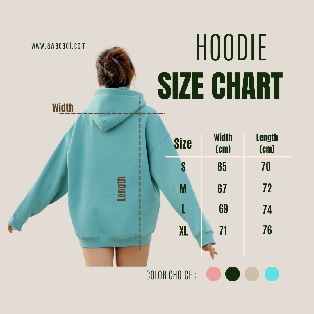OVERSIZE HOODIE -Midnight Mode (Black) – AWACADI